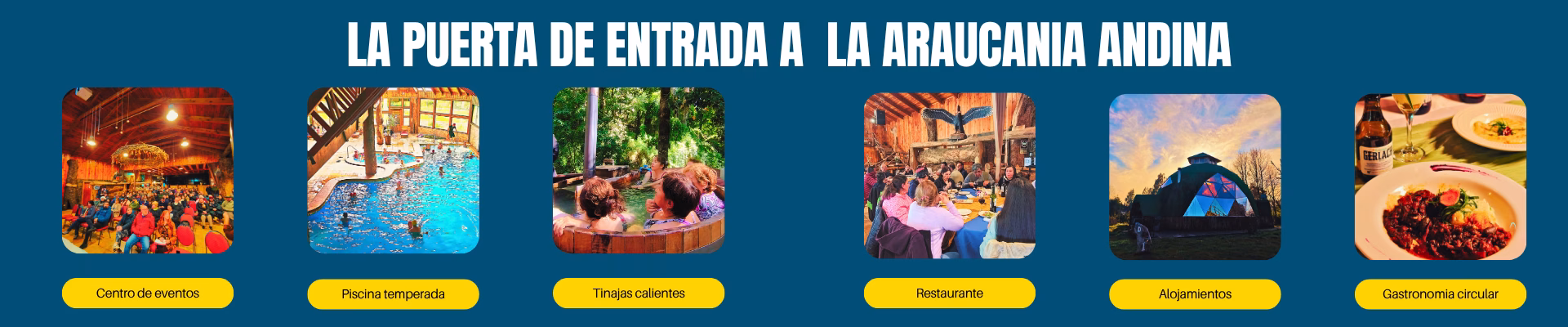 cabañas en la Araucanía Andina! Yukatan