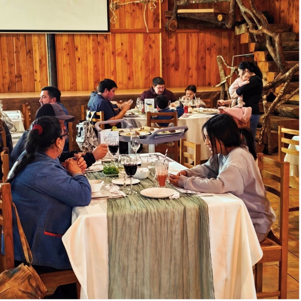 restaurante en la araucania andina